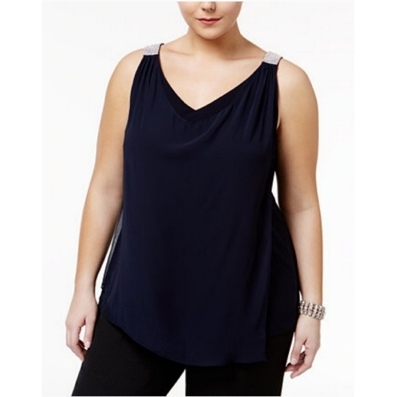 MSK PLUS SIZE RHINESTONE EMBELLISH TIE WAI… - Picture 7 of 8